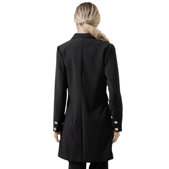 Sugarlips Morgan Peaked Label Long Jacket - Picture 2 of 16